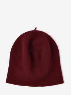 Kopka Accessories - Wool Roll Up Beret in Bordeaux