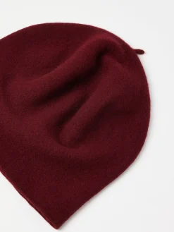 Kopka Accessories - Wool Roll Up Beret in Bordeaux