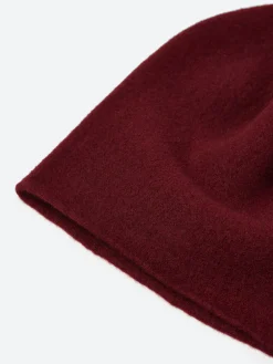 Kopka Accessories - Wool Roll Up Beret in Bordeaux