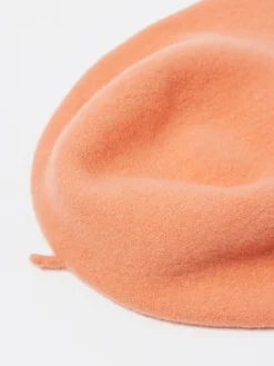 Kopka Accessories - Wool Roll Up Beret in Salmon