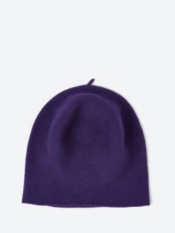 Kopka Accessories - Wool Roll Up Beret in Viola