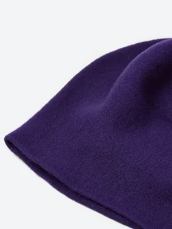 Kopka Accessories - Wool Roll Up Beret in Viola