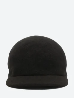 Kopka Accessories - Wool Visor Cap in Black