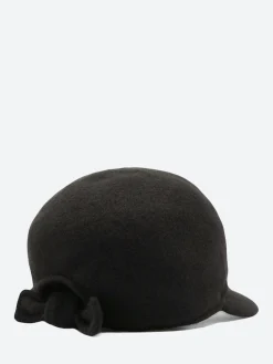 Kopka Accessories - Wool Visor Cap in Black