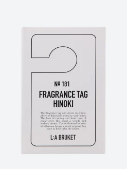 L:A Bruket - 181 Hinoki Fragrance Tag
