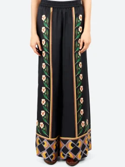 La DoubleJ - Palazzo Pants in Dazed Placée