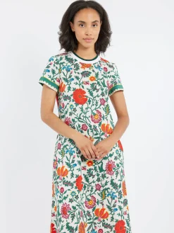 La DoubleJ - Sporty Swing Dress in Dragonflower Mini
