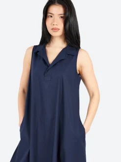 Labo.Art - Abito Felice Clara Dress in Atlantic