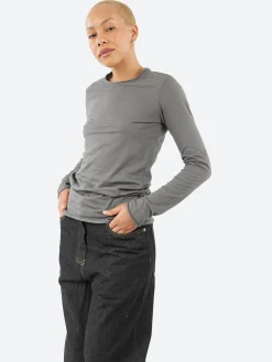 Labo.Art - Basica M/L Sarix T-Shirt in Grey