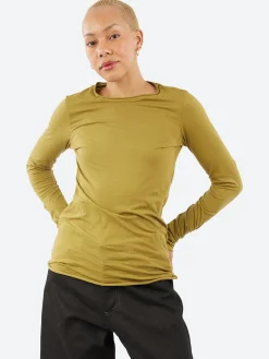 Labo.Art - Basica M/L Sarix T-Shirt in Cricket