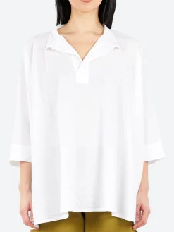 Labo.Art - Camicia Giga Neve Shirt in White