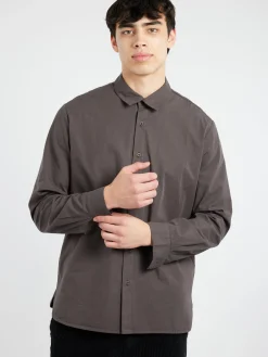 Labo.Art - Camicia Wayne Megitto Shirt in Bark