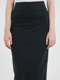 Labo.Art - Gonna Penna Cocache Skirt in Black