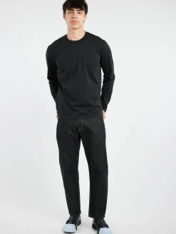 Labo.Art - M Basica L/S Jap T-Shirt in Black