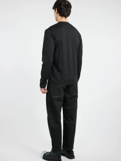 Labo.Art - M Basica L/S Jap T-Shirt in Black