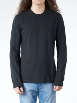Labo.Art - Men's Basica L/S Mila T-Shirt in Black
