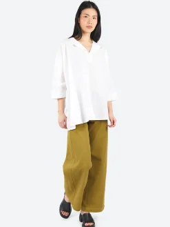 Labo.Art - Panta Pandora Twist Trousers in Cricket