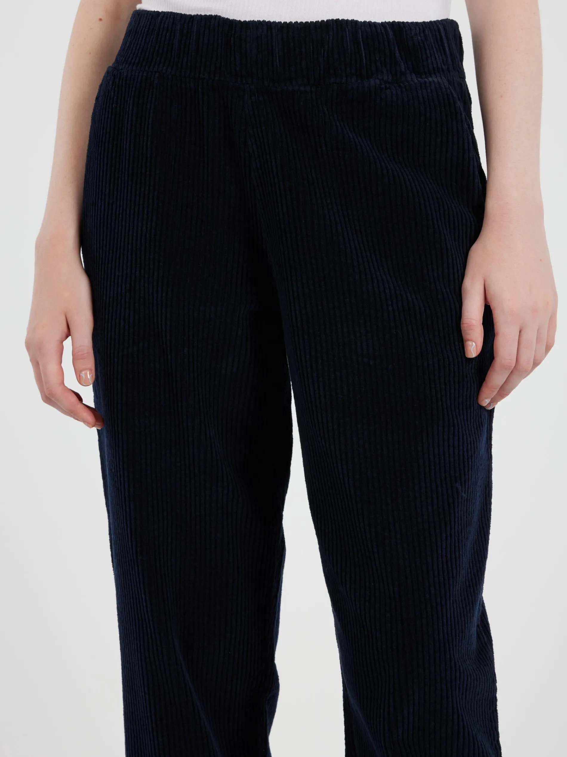 Labo.Art - Panta Paride Velluto Trousers in Atlantic