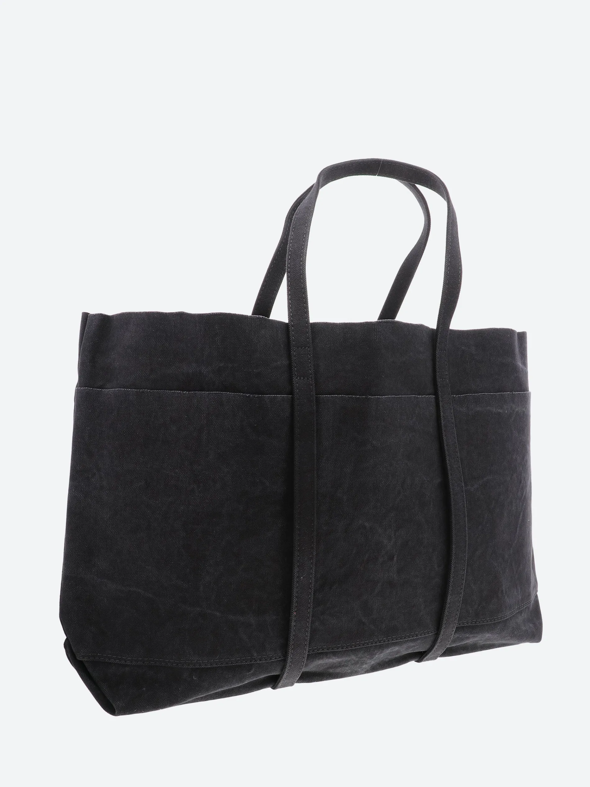 Large Washed Canvas Tote