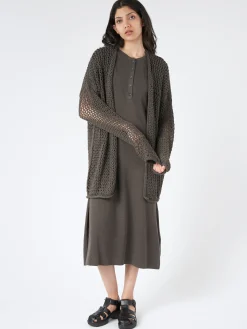 Lauren Manoogian - Big Net Cardigan in Coal