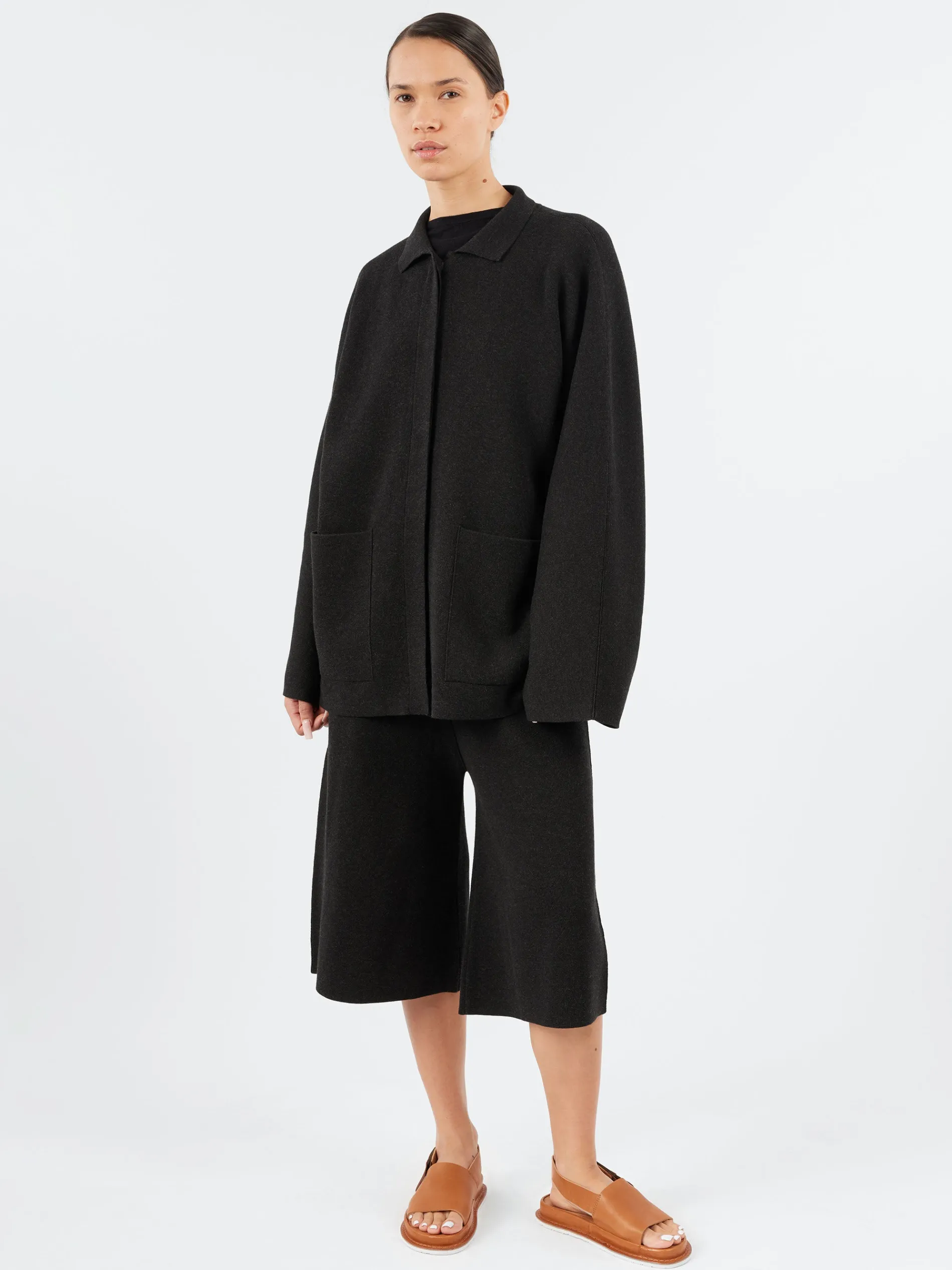 Lauren Manoogian - Double Knit Jacket in Black