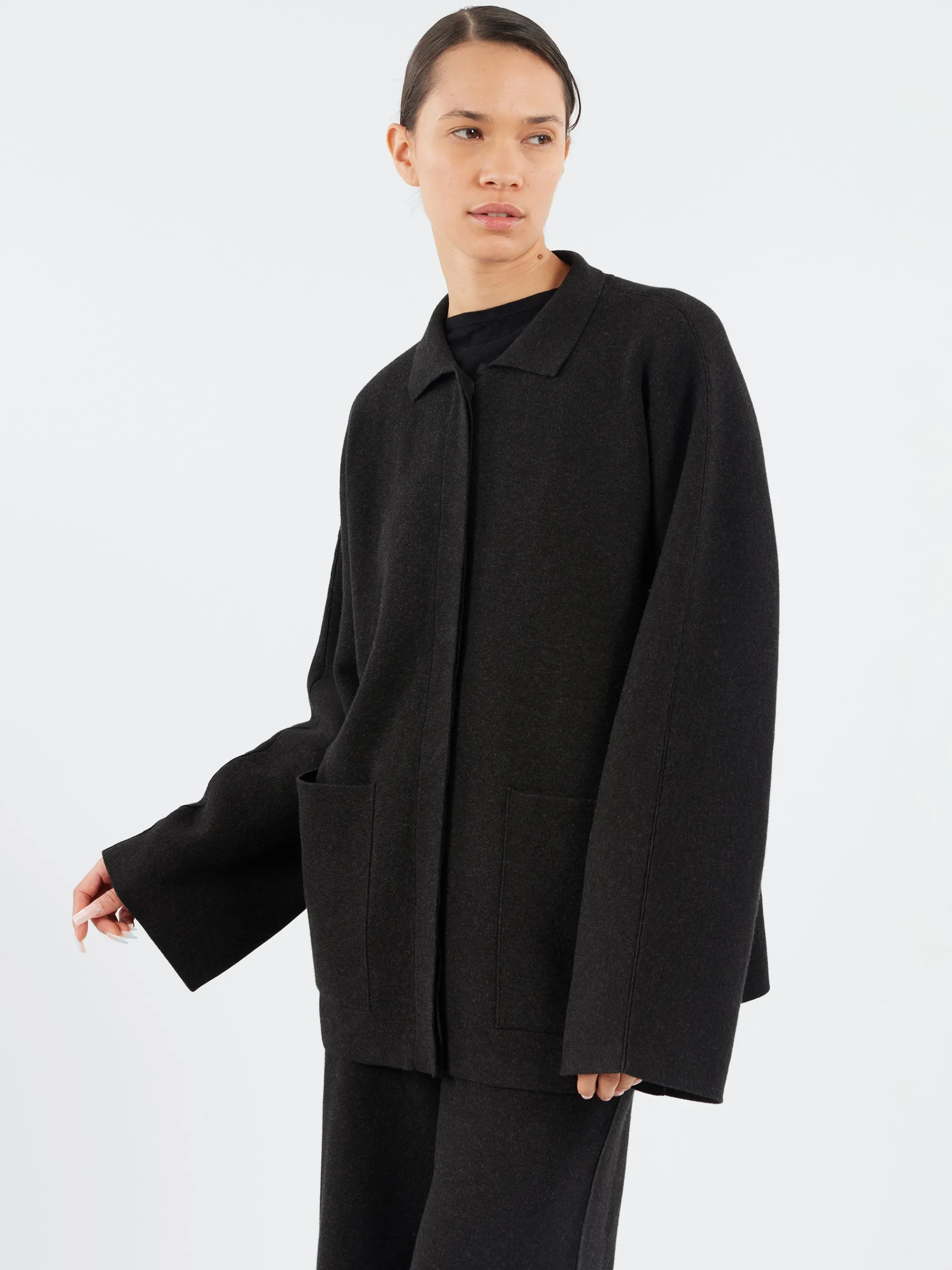 Lauren Manoogian - Double Knit Jacket in Black