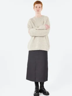 Lauren Manoogian - Interlace Crewneck in Pebble