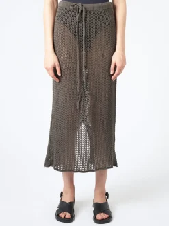 Lauren Manoogian - Net Skirt in Coal