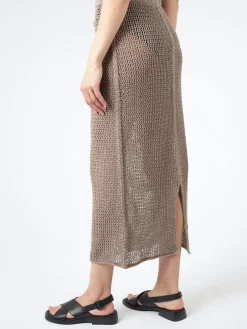 Lauren Manoogian - Net Skirt in Wood