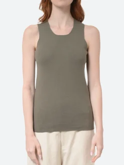 Lauren Manoogian - Stretch Tank in Lead