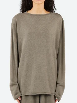 Lauren Manoogian - Super Fine Boatneck in Concrete