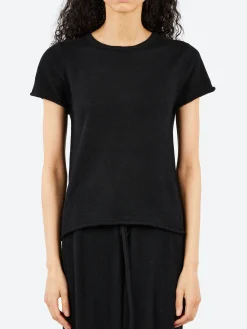 Lauren Manoogian - Super Fine Baby Tee in Black