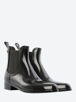Lemon Jelly - Comfy Rainboots in Black