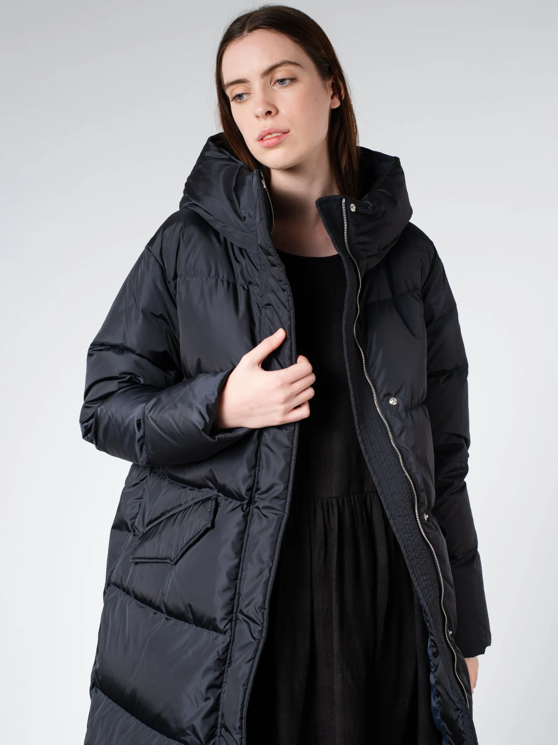 Lempelius - Eza Jacket in Dark Blue