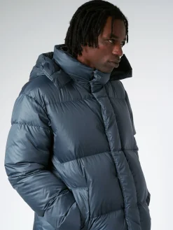 Lempelius - Meo Down Puffer in Blue Grey