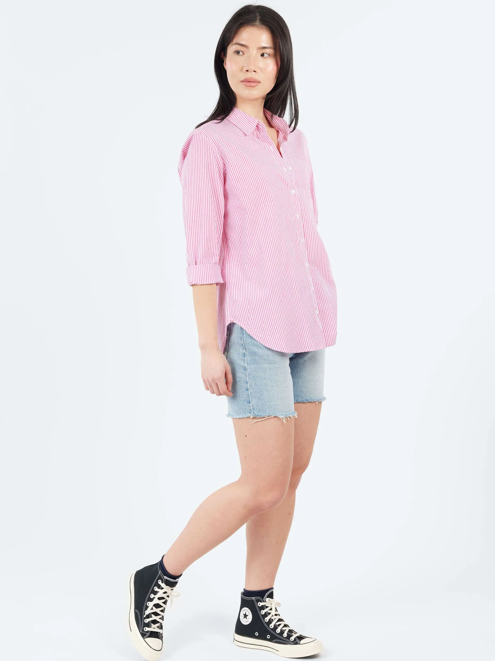 Levi's - 501 Mid Thigh Short in Fun Flare (Light Wash)