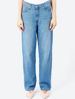Levi's - Baggy Dad in Heavy Check (Medium Wash)