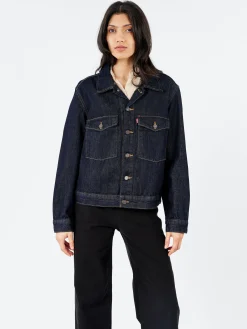 Levi's - Embarcadero Station Jacket in Love Your Smile (Dark Wash)