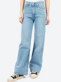 Levi's - Ribcage Wide Leg in Far and Wide (Light Wash)