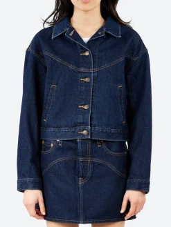 Levi's - Shrunken 90s Western Trucker Jacket in Dream Nice Dreams (Dark Wash)