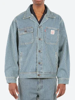 Levi's - Sunrise Trucker in Aged Stripe