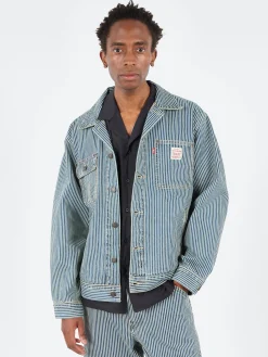 Levi's - Sunrise Trucker in Aged Stripe