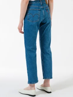 Levi's - Wedgie Fit Straight Jeans in Jive Sound