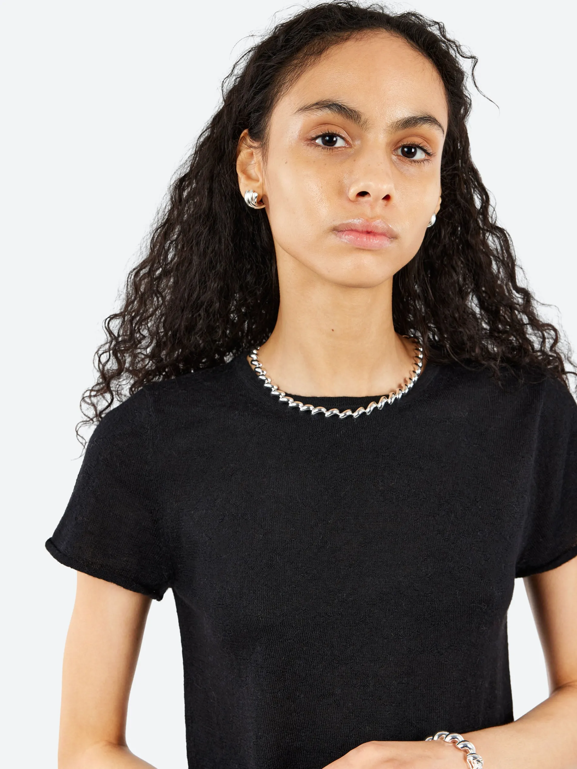 LIÉ STUDIO - Edith Necklace in Silver