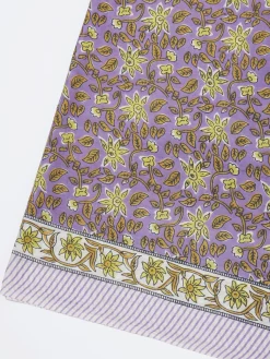 Marc Barell - Floral Print Scarf in Purple
