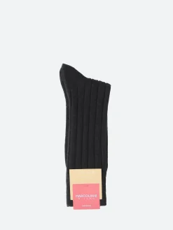 Marcoliani - Dress Cashmere Socks in Black