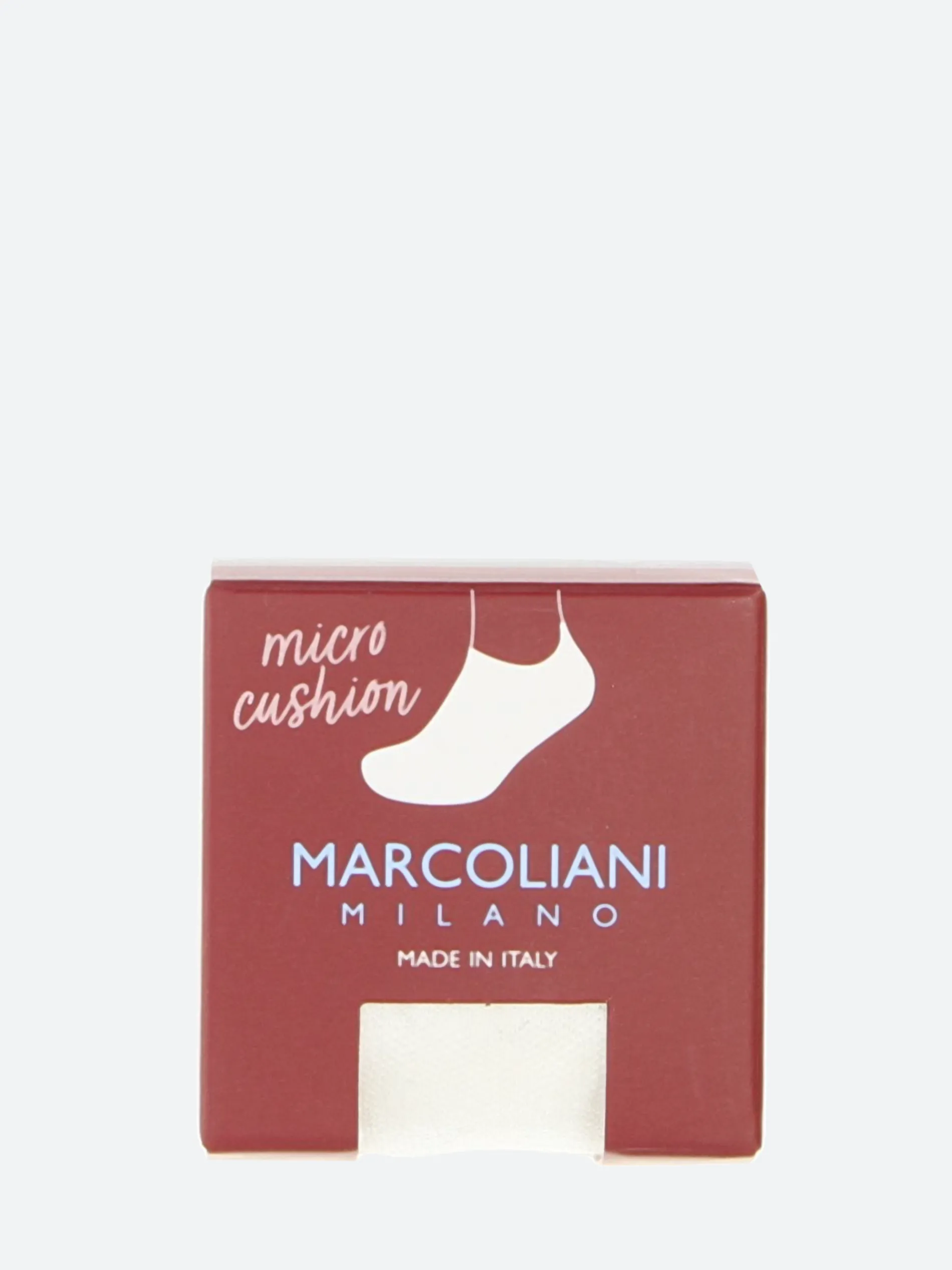 Marcoliani - Invisible Sneaker Piqué Sock in White