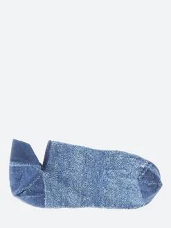 Marcoliani - Invisible Sneaker Piqué Sock in Amalfi Blue