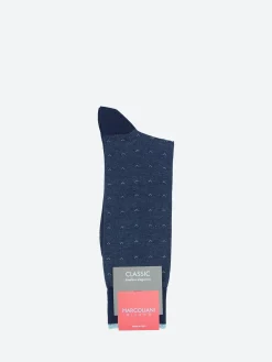 Marcoliani Milano - Volo Sock in Navy