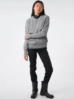 Margaret Howell - MHL Knitted Long Sleeve in Aluminum
